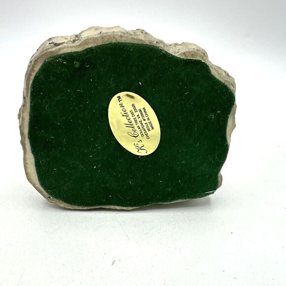 K's Collection Christmas Vintage House w/ Snowman #729590 4" X 3" Collectible - Picture 6 of 9